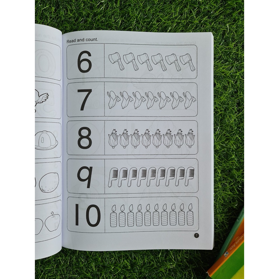 Sách - Preschool Maths Workbook ( Bộ 3 cuốn)