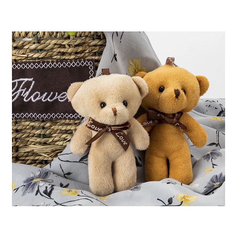 Móc khóa gấu bông mini siêu đẹp