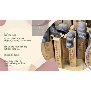 Ống gió mềm vải Hàn quốc tarpaulin , hút mùi dẫn gió trong nhà cà phê, quán ăn…