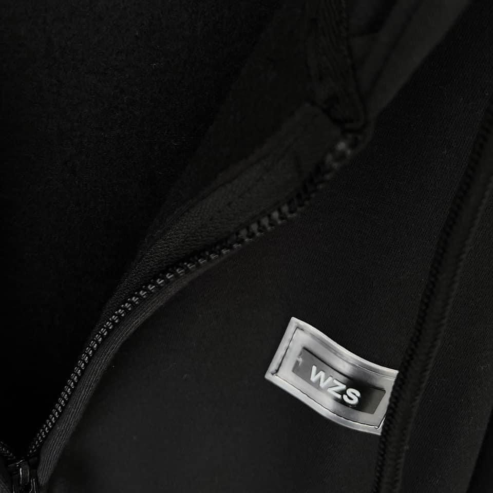 Áo Khoác NỈ Hoodie Zip Kéo Tag Nhựa WZS - N.E.K.K