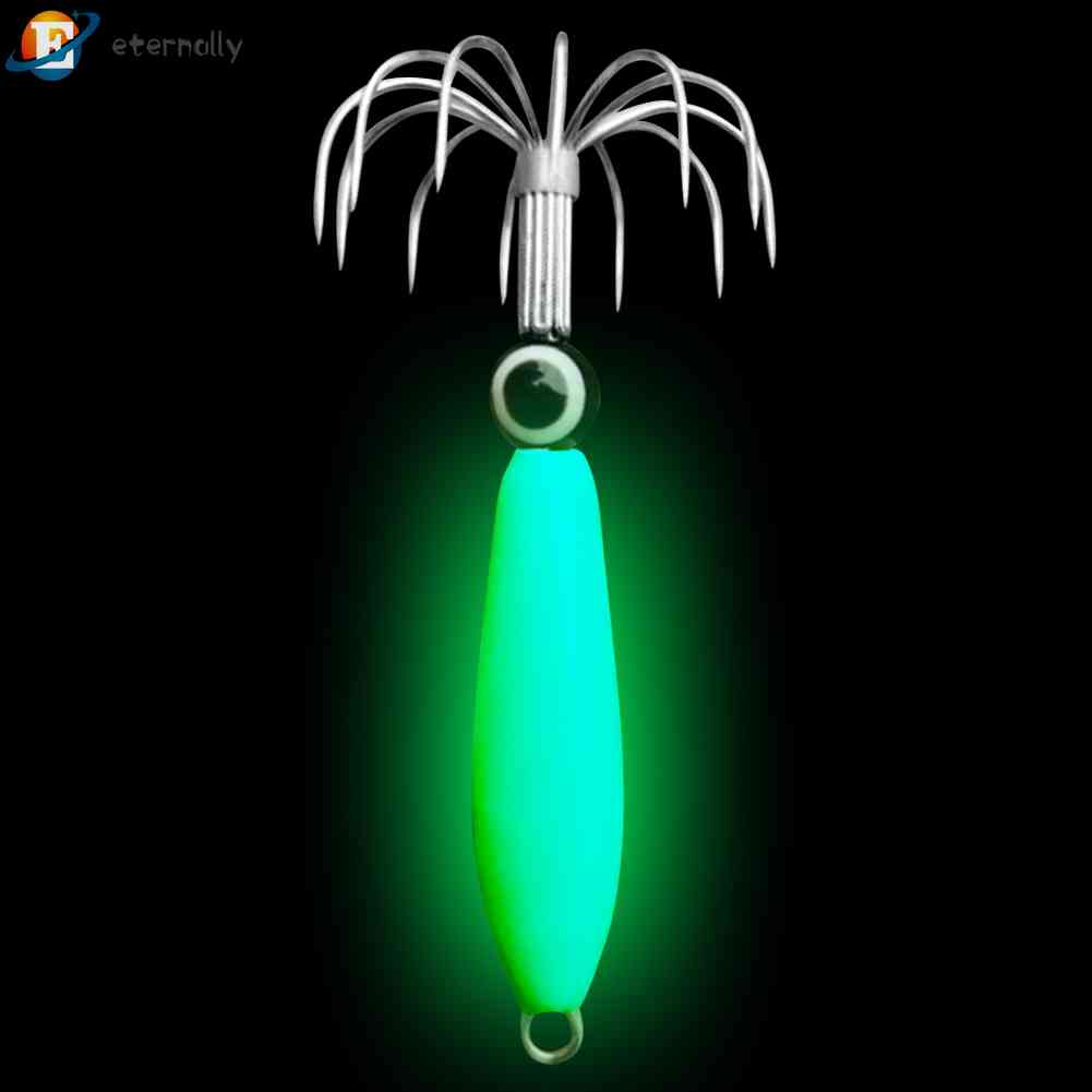 Mồi Giả Câu Cá Hình Mực Phát Quang