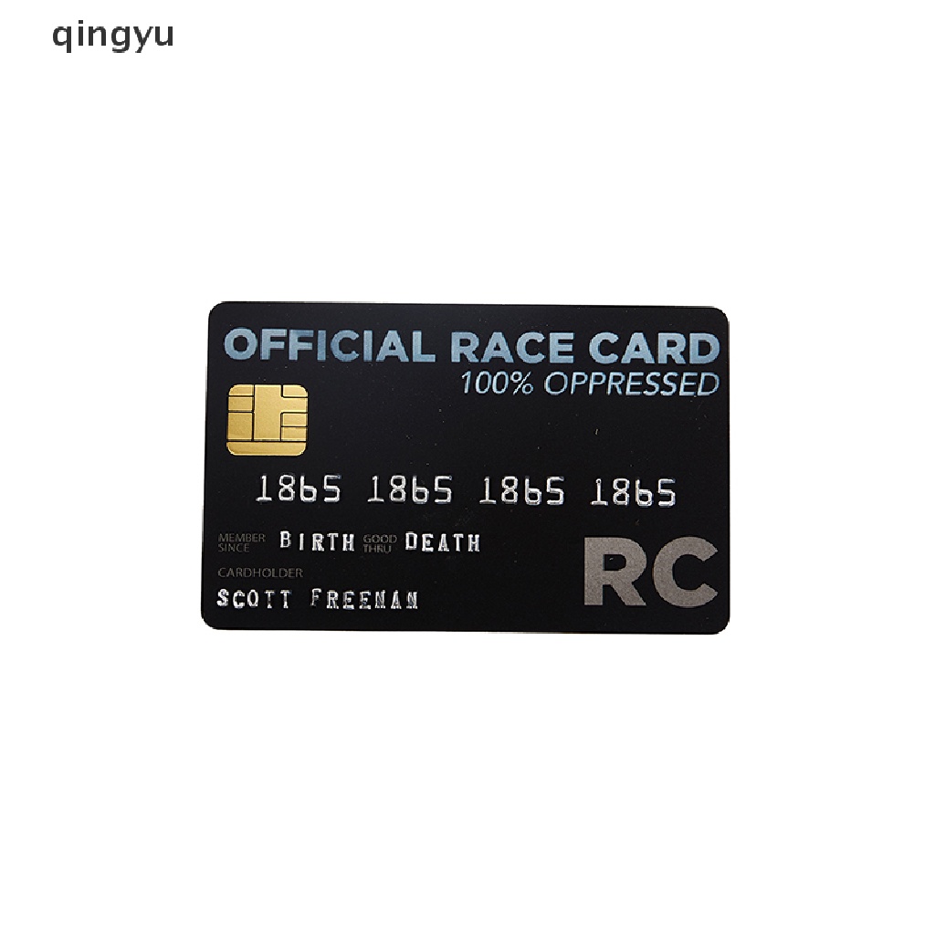 Qingyu Ví Đựng Thẻ PLI Màu Đen Mới Lạ Có Thể Sưu Tầm