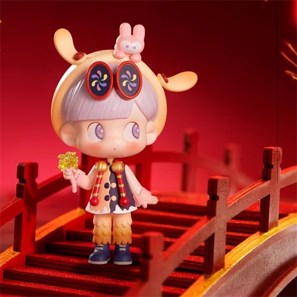 ★Đồ Chơi HGTOYS Hg Hg HGTOYS★   POPMART three two one Đồ Chơi Hộp Quà Tặng Đồ Chơi Gọn Gàng Năm Mới Của Trung