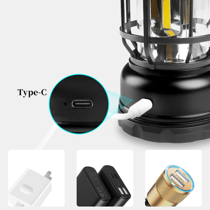 Đèn Led Cắm Trại Siêu Sáng Đa Năng Tiện Dụng