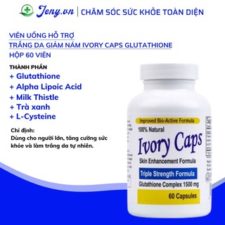 Viên uống trắng da Ivory caps