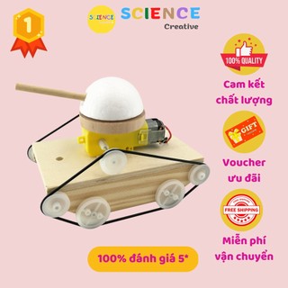 Đồ chơi cho bé, Đồ chơi trẻ em phát triển trí tuệ Đồ chơi xe tăng gỗ