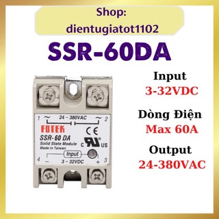 Relay ssr-60da, rơ le fotek, fotek ssr-60da, relay bán dẫn
