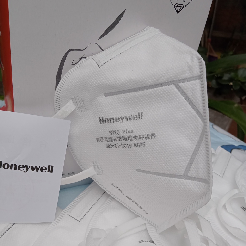 1 cái Khẩu trang đeo tai N95 Honeywell Mỹ H910 Plus khẩu trang chống bụi mịn Chính hãng Honeywell kháng khuẩn