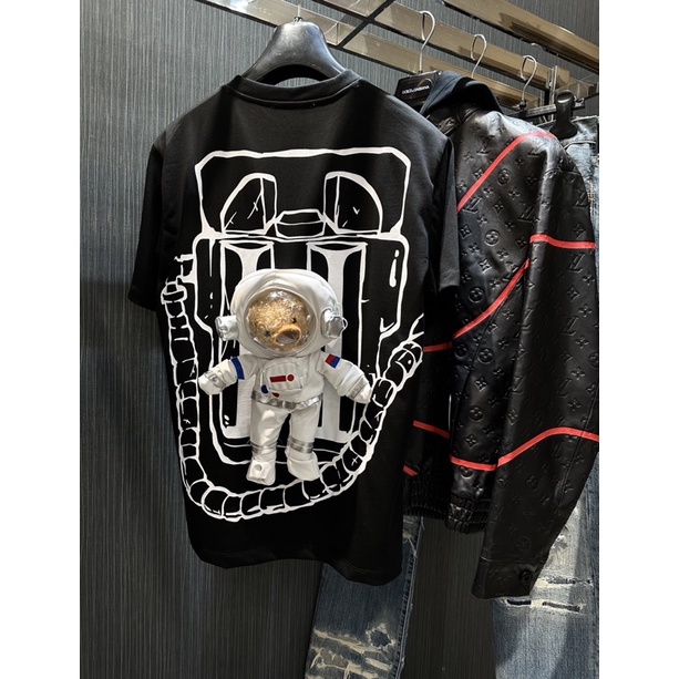 Áo thun - 13De Marzo - NASA Teddy Bear Gấu bông phi hành gia