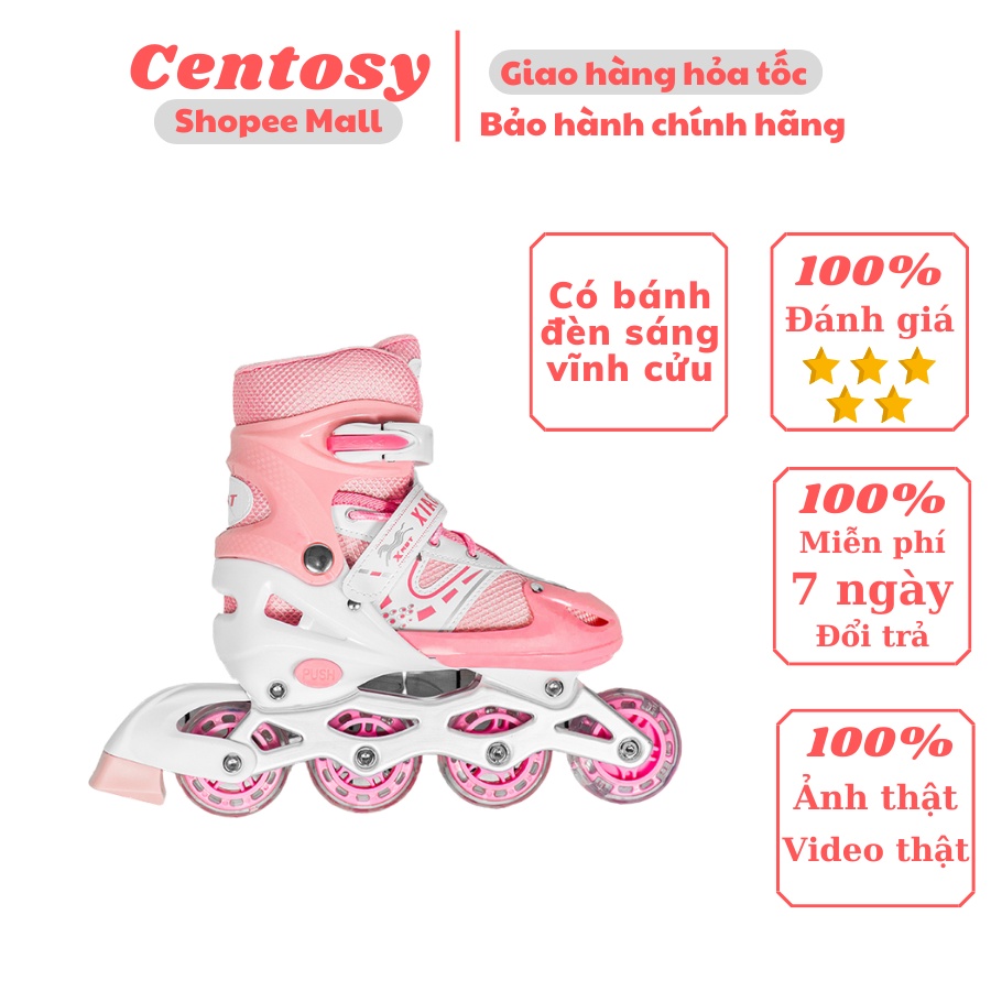 Dolphin - Có Đèn Bánh, Form Chắc Chắn, Phanh Chân An Toàn - Centosy 2849