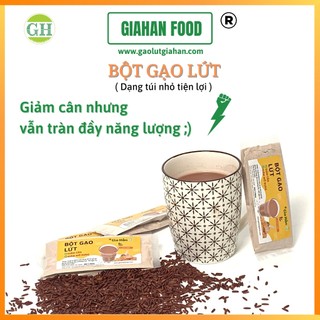 Bột gạo lứt giảm cân,gói nhỏ tiện lợi,bột gạo lứt giảm mỡ bụng , bột gạo lứt nguyên chất , từ gạo lứt huyết rồng