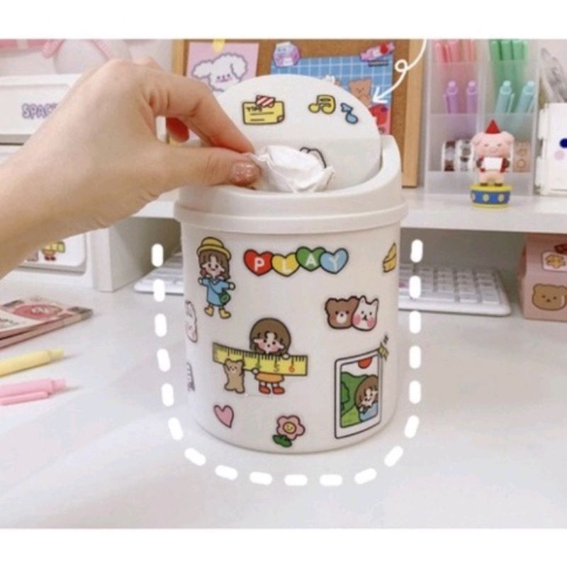 Thùng Rác Mini Siêu Tiện Lợi