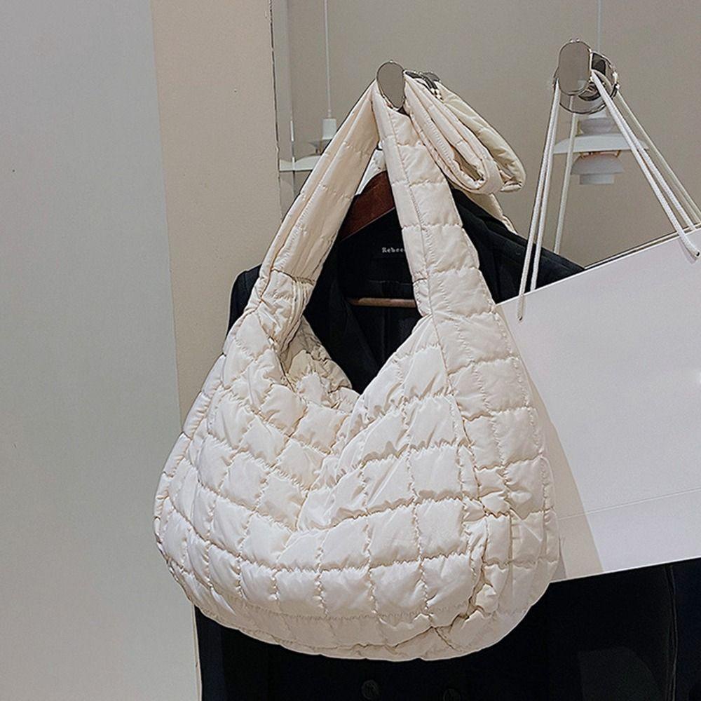 Túi Tote Nhồi Bông Chần Bông Nhẹ Nhàng Kích Thước Lớn
