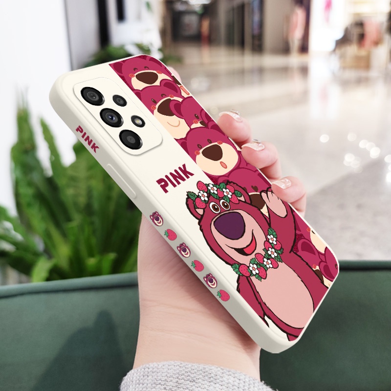 Ốp Lưng Silicone HìNh Con GấU Cho Samsung Galaxy A73 A53 A33 A23 5G