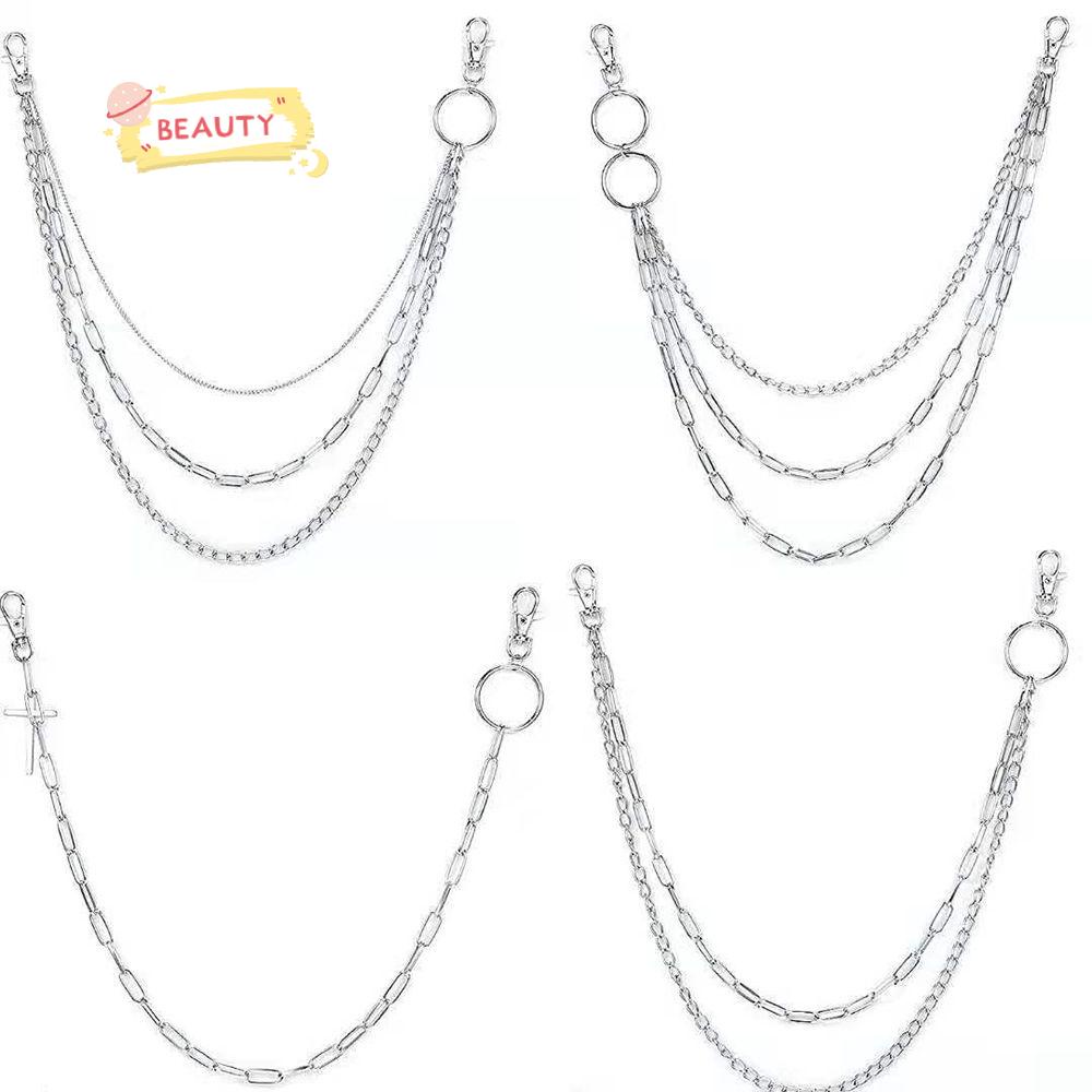 Móc Khóa Dây Xích Đeo Thắt Lưng Quần Jean Phong Cách Hip Hop Làm Đẹp Cho Nam Và Nữ