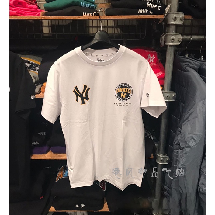 Áo Thun Mlb Mlb / new ERA Tay Ngắn In Chữ NY Yankees Cổ Điển Thời Trang Mùa Hè Cho Nam Và Nữ