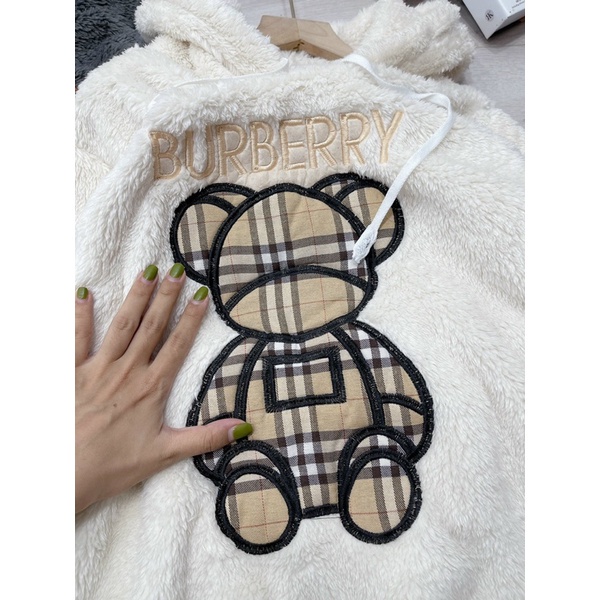 ÁO KHOÁC LÔNG THỤNG GẤU BBR 2 MÀU lương su shop