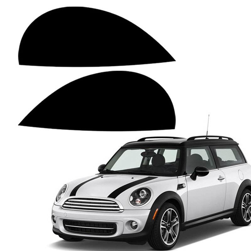 Đèn pha ô tô Lông mày Mí mắt Che lông mi Đầu đèn Dán đèn cho MINI Cooper F54 F55 F56 F57 R55 R56