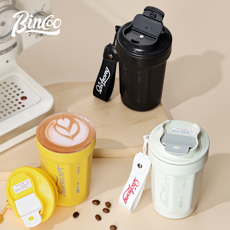 Bincoo Cốc Cà Phê Giữ Nhiệt Bằng Thép Không Gỉ 316 480ml