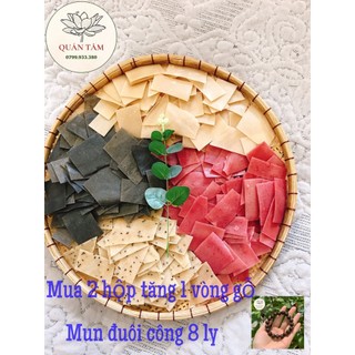 Bánh phồng chay khoai môn, phồng mix tứ vị đặc sản năm căn cà mau