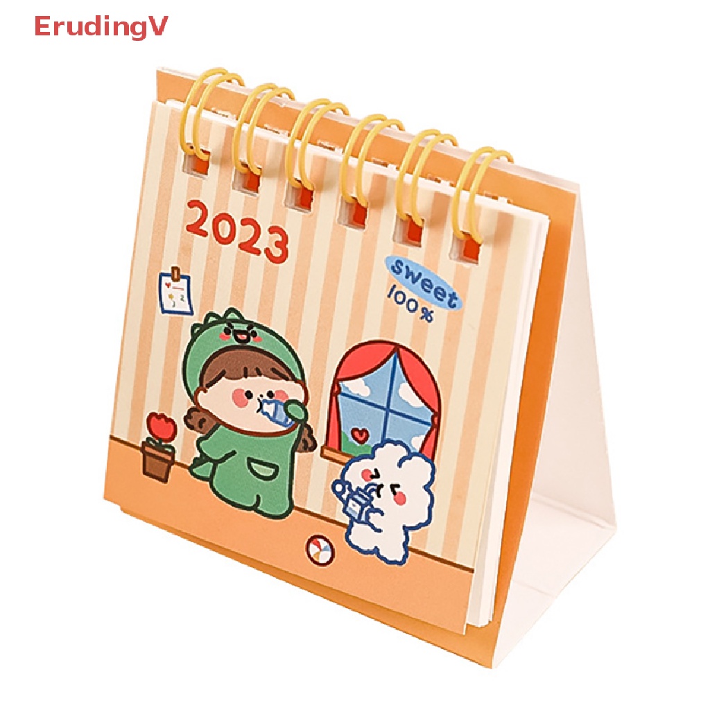 [ErudingV] Lịch Để Bàn Năm 2023 ins MIni Đơn Giản Sắp Xếp Kế Hoạch Để Bàn Hàng Ngày [Mới]