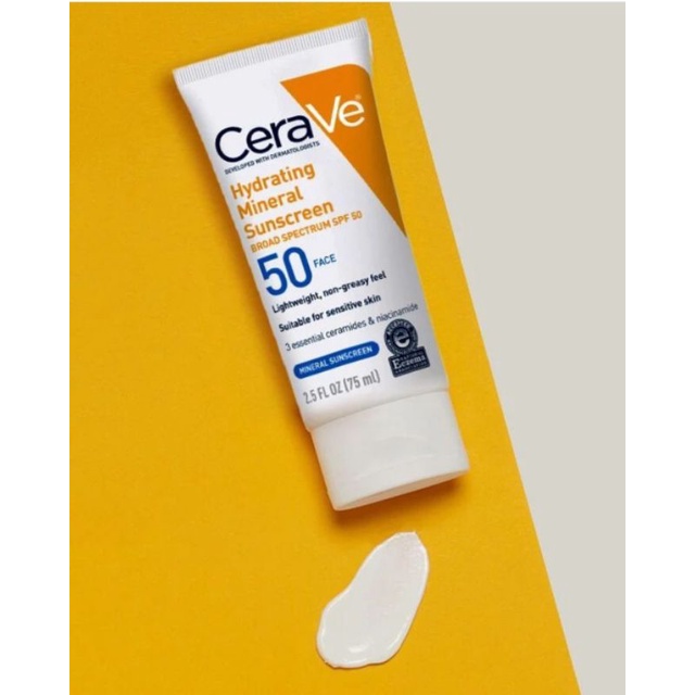 Kem chống nắng Cerave Mineral Sunscreen Lotion for Face