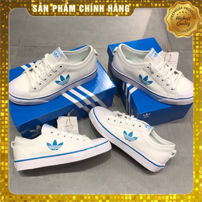 Giày thể thao Adidas NIZZA WHITE BLUE GX5053 🔴Giảm 20K Khi Nhập Mã 🔴