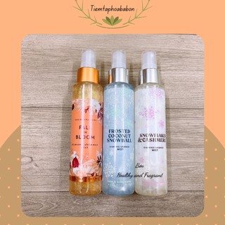 /Bill US/ Xịt thơm toàn thân có nhũ 🍊 diamond shimmer mist 🍊 Bath & Body Works 🍊 nhiều mùi 🍊 146ml 🍊