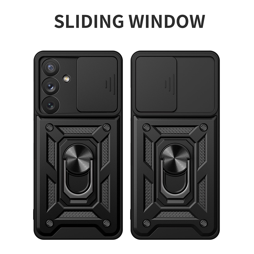 Ôp Điện Thoại Dạng Giáp Chống Sốc Có Vòng Đỡ Nam Châm Cho Samsung Galaxy A54 A34 A24 A14 A73 A53 A33 A04 A04E A04S A05 A05S 5G 4G