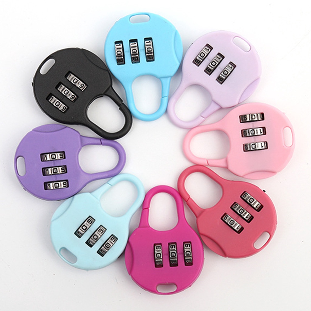 Ổ Khóa Hành Lý 3 Chữ Số Tiện Dụng