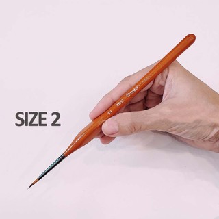 Cọ vẽ HAND Đầu Tròn Cọ Tỉa Đi Nét Nhỏ (ZBS2)