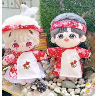 áo dài Tết cho doll(20cm,20cm body ú)
