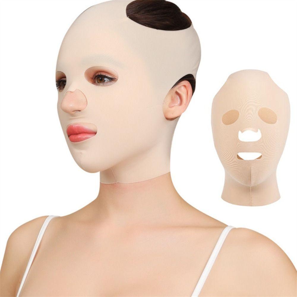 Đai Đeo Định Hình Khuôn Mặt Chữ V 3D Chống Nếp Nhăn Có Thể Tái Sử Dụng