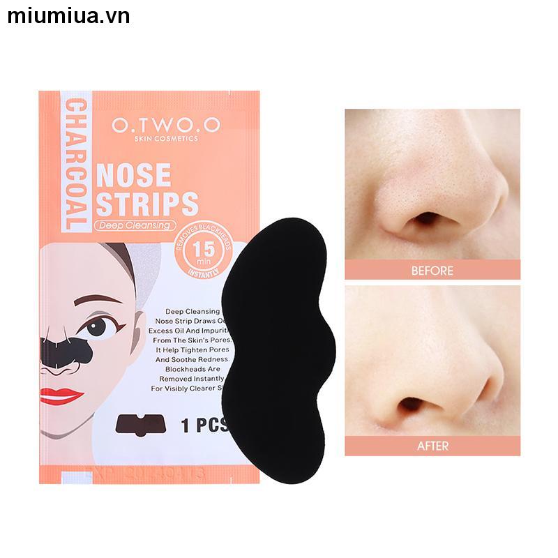 miumiuaMiếng dán mũi lột mụn đầu đen làm sạch sâu lỗ chân lông