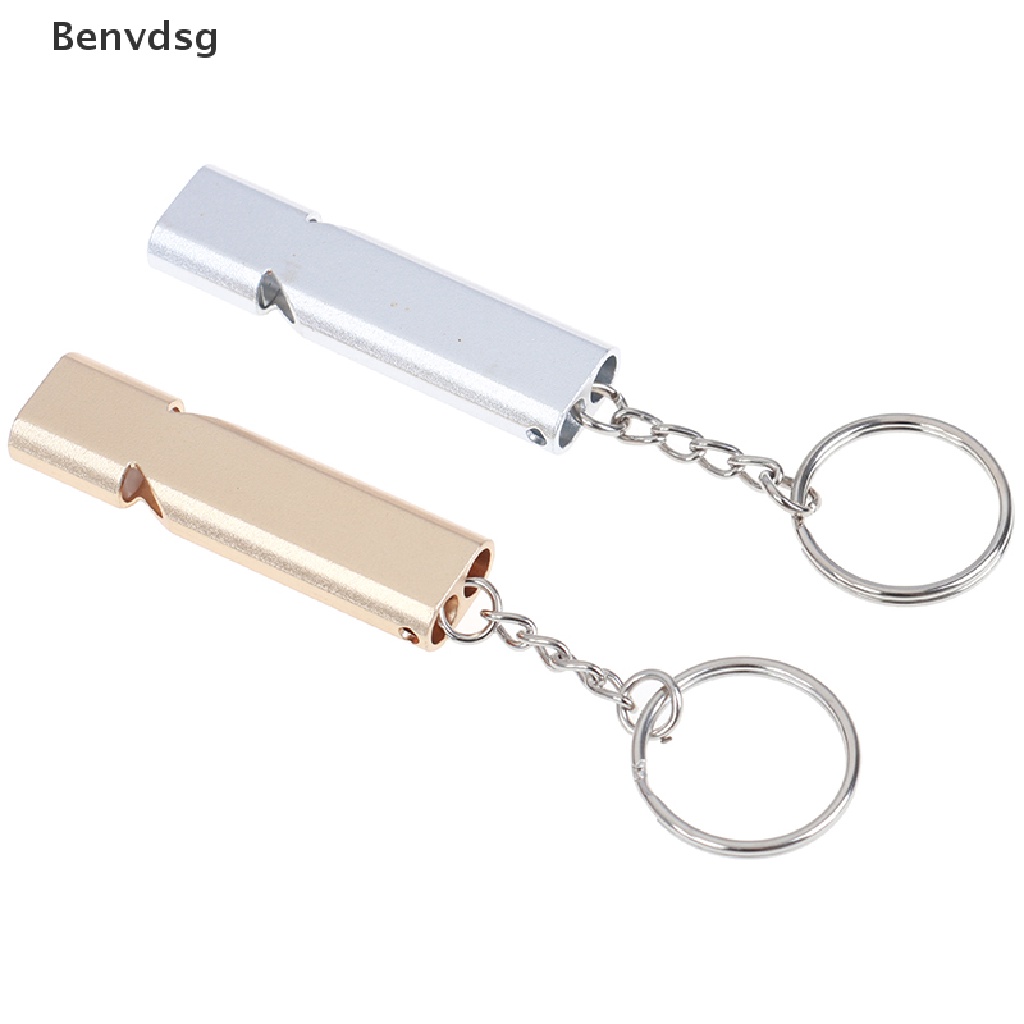 Còi Thổi Sinh Tồn Bằng Hợp Kim Nhôm Kèm Móc Khóa Tiện Dụng Dụng Cụ Làm Đẹp Chất Lượng Cao