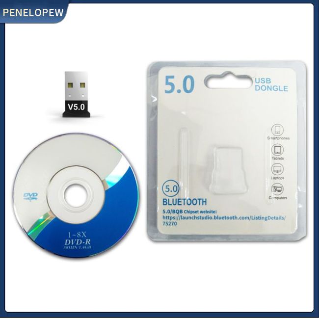 Usb Nhận Tín Hiệu Bluetooth 5.0 Cho Máy Tính, Laptop