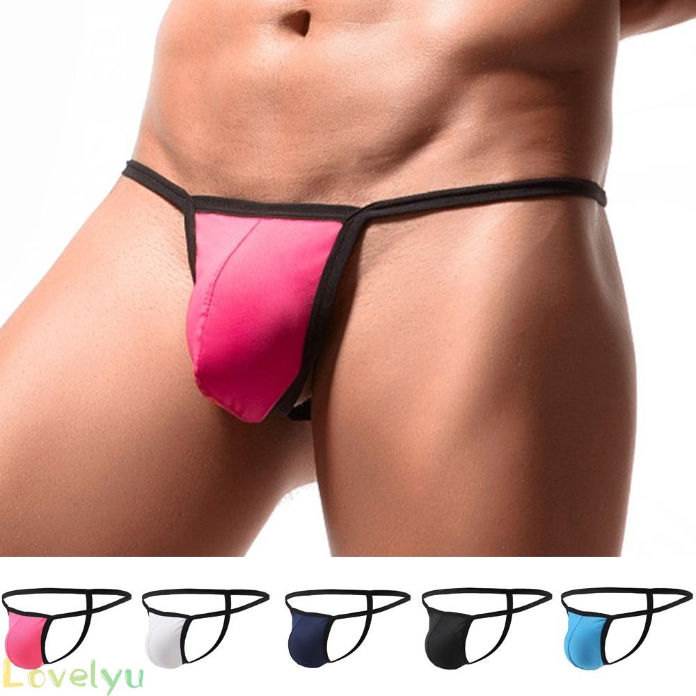 ⭐ Fast delivery ⭐Sexy Men G-String Panties Low Waist Breathable Briefs Underwear Underpants Thong