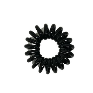 10 Pcs  Dây Cột Tóc Lò Xo Màu Đen