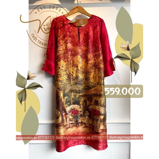 Đầm lụa xinh xắn