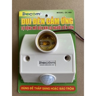 [CHÍNH HÃNG] ĐUÔI ĐÈN CẢM ỨNG HỒNG NGOẠI