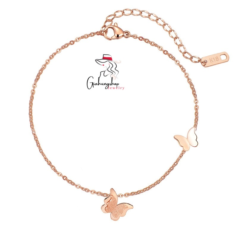 Lắc tay LT06 hình cánh bướm xinh xỉu