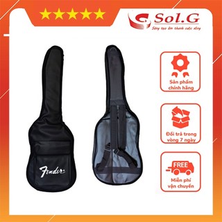 Bao Đàn Guitar Bass bằng da 3 Lớp - Fender - Nhập Khẩu Chính Hãng Có Bảo Hành