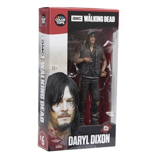 Mô hình đồ chơi nhân vật hoạt hình the walking dead season 8 rick grimes daryl dixon negan 2022 hot 15cm