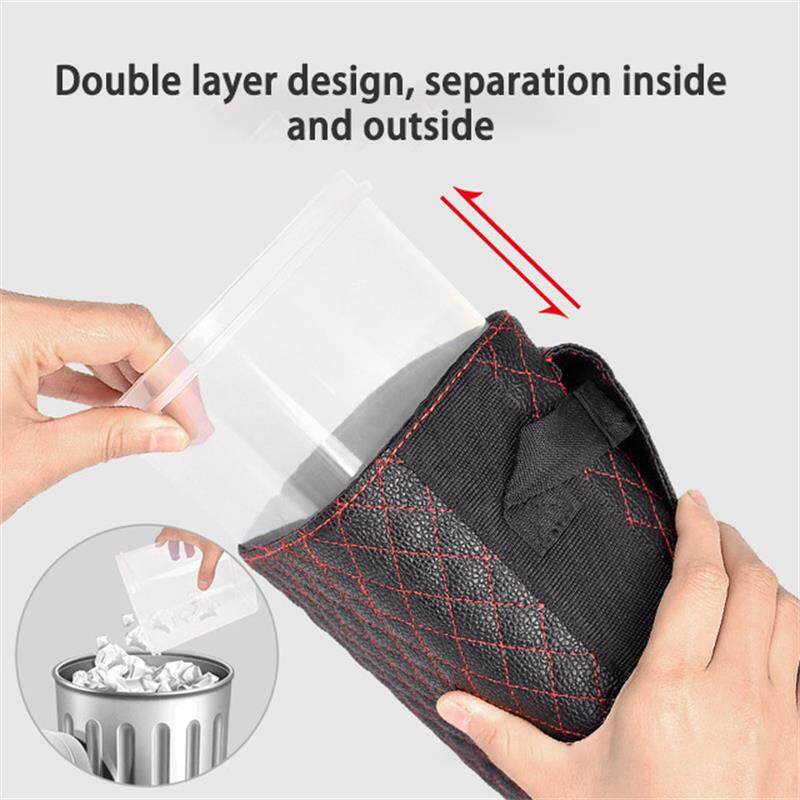 Phù Hợp Giỏ Đựng Rác Bằng Da Hình Vuông Treo Trong Xe Hơi Chery