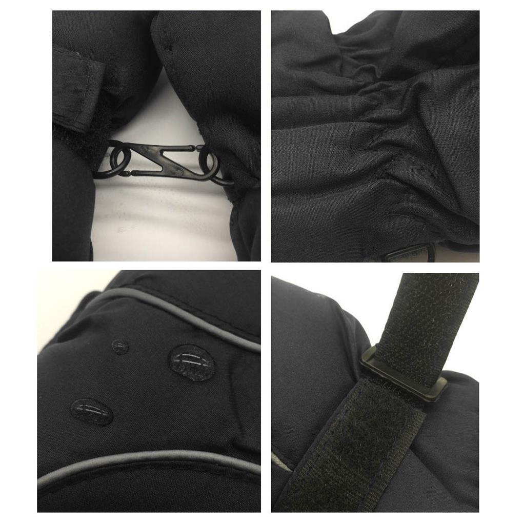 Vỏ Bọc Găng Tay Trượt Tuyết Màu Trơn Giữ Ấm Mùa Đông Dành Cho Trẻ Em