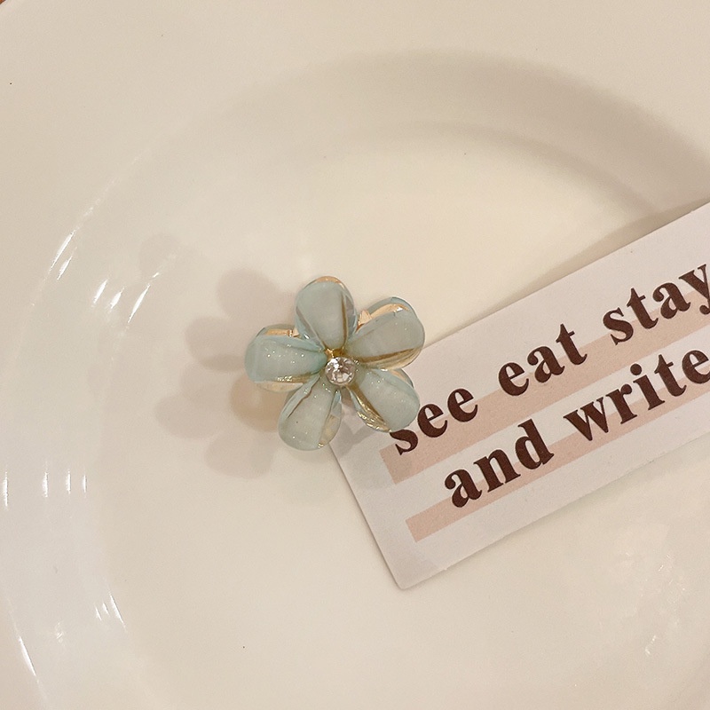 Kẹp Tóc Hình Cá Mập Đính Đá Pha Lê Nhỏ Xinh Thời Trang 2022 Cho Bạn Gái