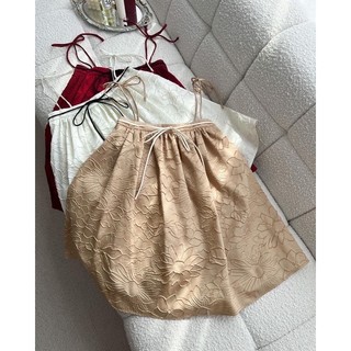 đầm babydoll suông gấm