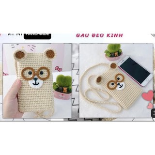 Túi đựng đt HandMade hình thú