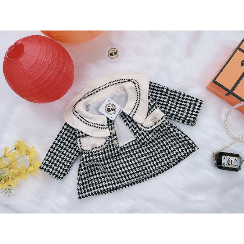 Sét váy dạ cho bé gái