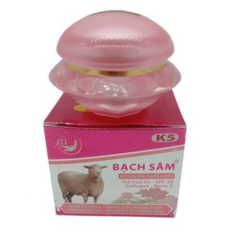 Kem dưỡng trắng da - ngừa mụn - chống nắng Bạch Sâm K5